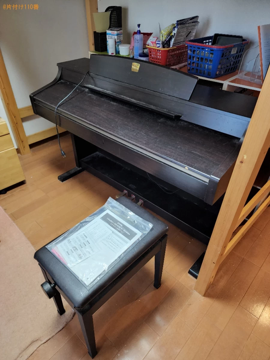【下関市細江町】ピアノ、椅子の回収・処分ご依頼　お客様の声