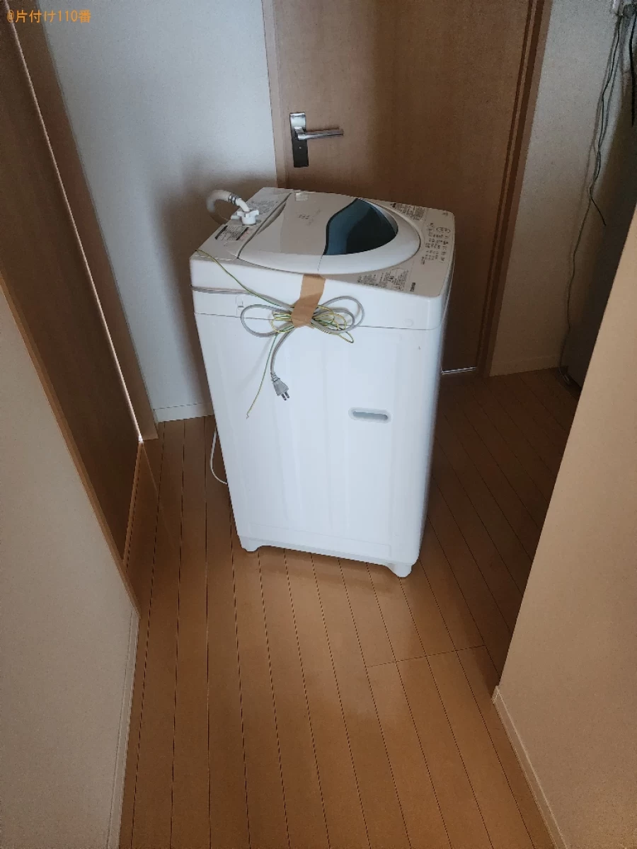 【下関市長府松小田東町】洗濯機、ウレタンマットレス等の回収・処分