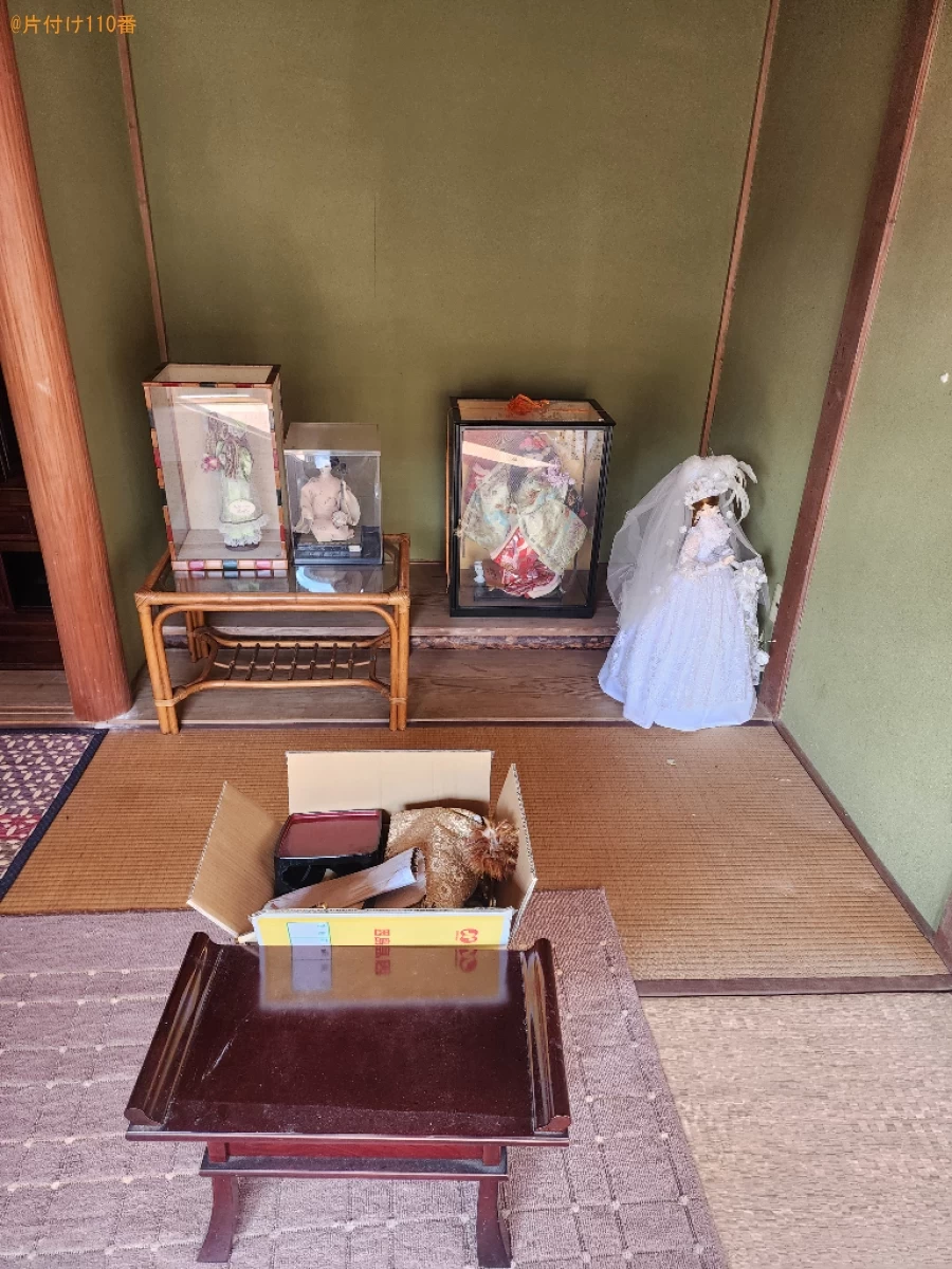 仏壇、仏具、ケース入りの人形等の回収・処分ご依頼